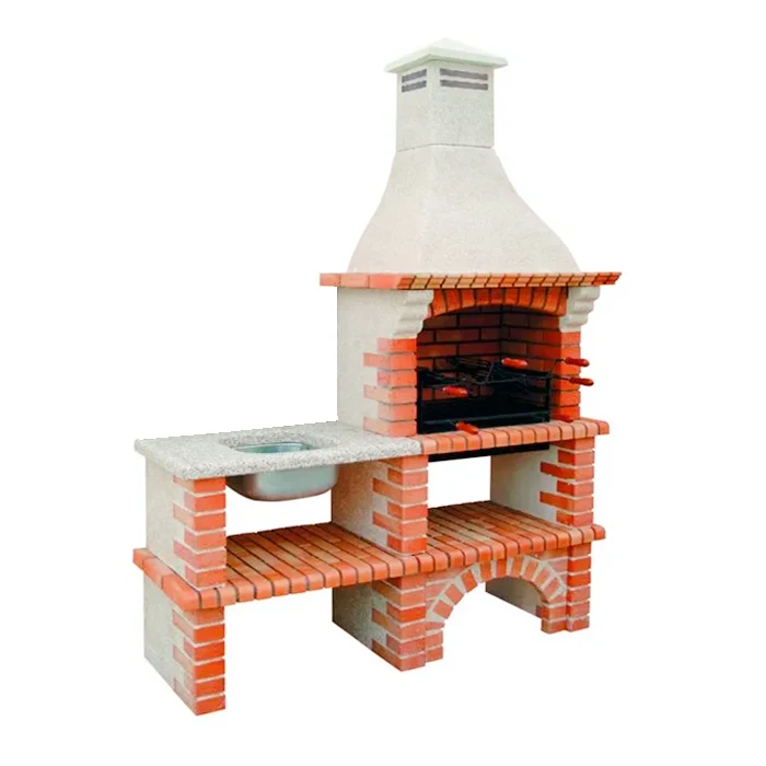 Barbecue en Brique de Jardin avec évier CE3050F