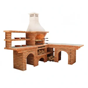 Barbecue en Brique d'Angle avec évier CE7020B