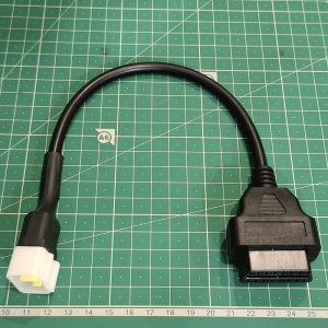 Adaptador OBD2 para Benelli 3 pinos Delphi