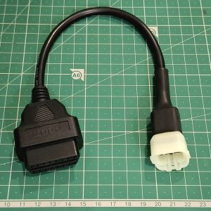 Adaptador OBD2 para Kawasaki KTM 6 pinos