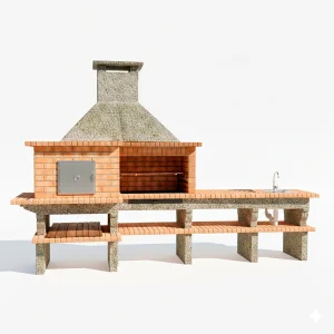 Four a Pain et Barbecue en Brique AV358F