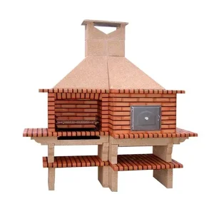 Churrasqueira em tijolo com forno AV351F