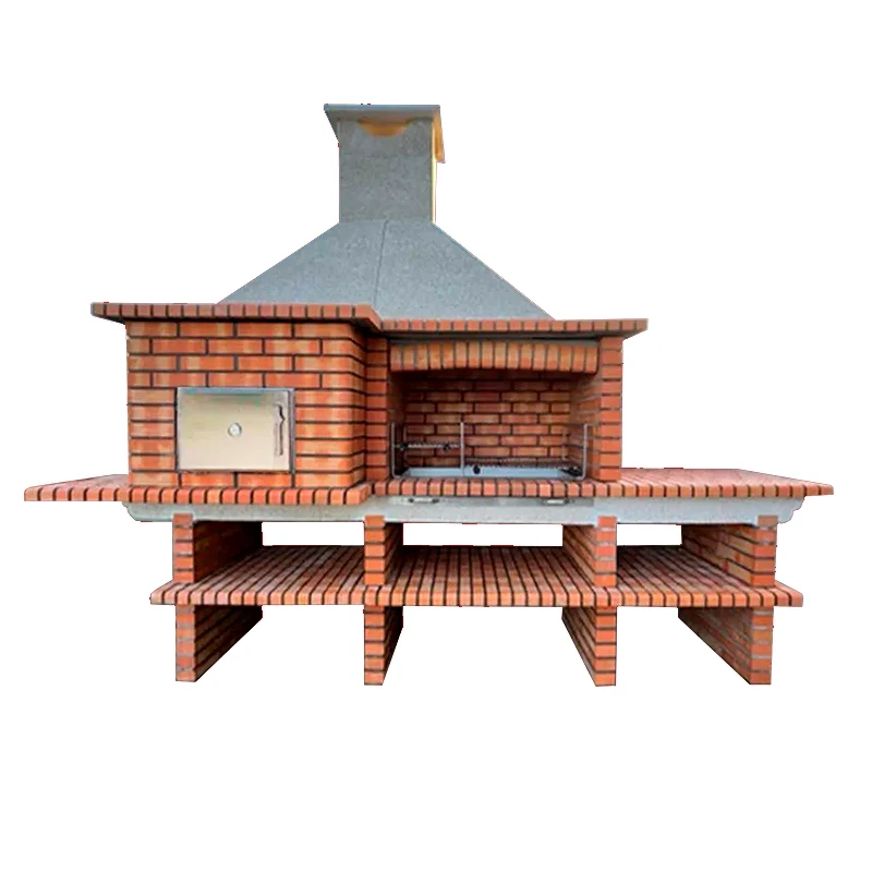 Churrasqueira com Forno a Lenha e Lava-loiça AV5900F - Image 2