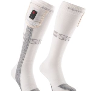 Meias Aquecidas - Aerowhite | Edição Esportes de Inverno - USB-C | Finas e Duráveis