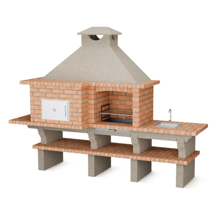 Forno de Pão e Churrasqueira em Tijolo AV357F - Image 5