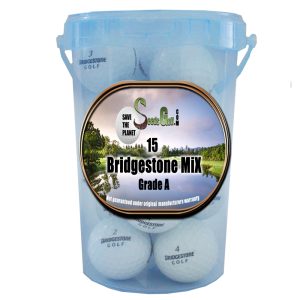 Balde com 15 bolas Bridgestone Mix