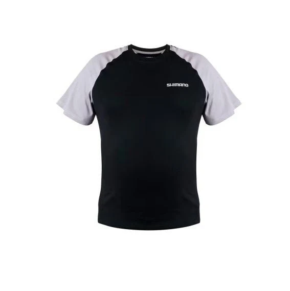 T-shirt Shimano Manga curta preta - Image 2