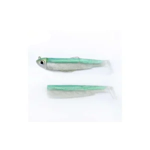 Combo Black Minnow Nº2,5 105 De Shore 16 g Green Glitter Verde SC