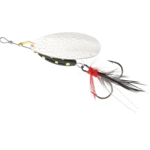 Colher Mikado M-Grub Silver/Black Lemon