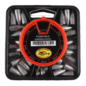 Embalagem Chumbo Bala Baitsfishing