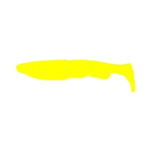 Swimbait Vinil Alpha Hacker 8 Chartreuse