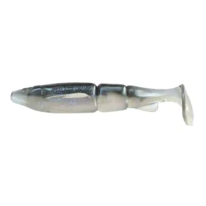 Swimbait Vinil Alpha Hacker 8 Ghost Smoking Shad