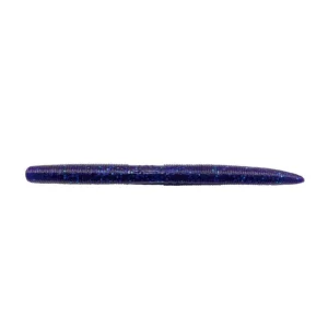 Vinilo AGR Still Worm 100 mm Junebug/Blue Flake