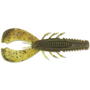 Vinil de caranguejo Rapala Crushcity Caranguejo Cleanup 3 - 90 mm Green Pumpkin Chartreuse Pepper