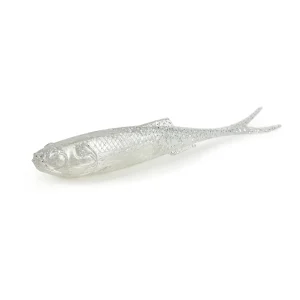 Vinil Molix TR Fork Flex 100mm Branco Shad