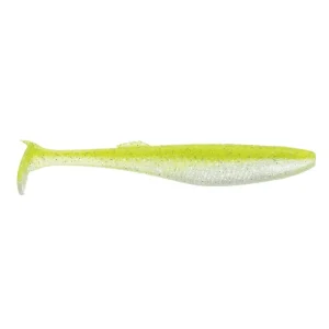 Vinil Rapala Crushcity The Kickman 4 - 100 mm Chart White Flash branco