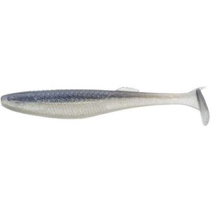 Vinil Rapala Crushcity The Kickman 4 - 100 mm Pro Azul Vermelho Pérola