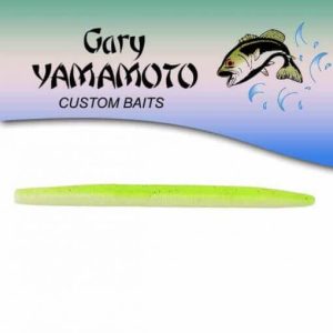 Vinil Yamamoto Yamasenko 4'' - 100 mm Chartreuse Shad