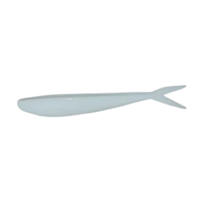 Vinilo Zoom Flukes 100 mm White