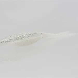 Vinil Zoom Super Flukes Jr 100 mm Branco Gelo