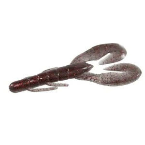 Vinil Zoom Super Speed Craw 100 mm Vermelho fumado