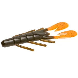 Vinil Zoom Ultra Vibe Speed Craw 90 mm Abóbora verde Garra laranja