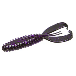 Vinil Zoom Z-Craw Jr Worm 90 mm Black Light