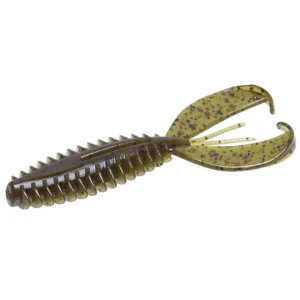 Vinil Zoom Z-Craw Jr Worm 90 mm Green Pumpkin